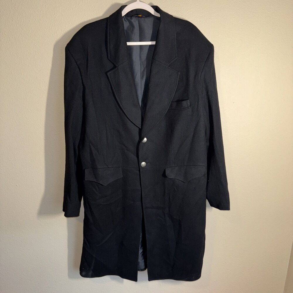 Pioneer Wear Men’s Trench Coat Black
